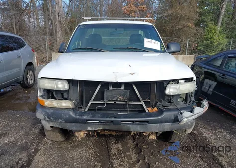 2002 Chevrolet Silverado 2500Hd from USA, damaged, VIN 1GCHC24U42E296228